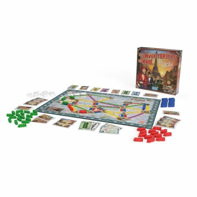 Stalo žaidimas Asmodee Les Aventuriers du Rail – Paris (FR)