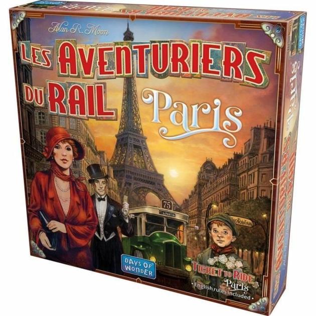 Stalo žaidimas Asmodee Les Aventuriers du Rail – Paris (FR)