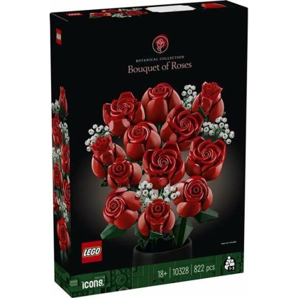 Statybos rinkinys Lego Botanical Collection Bouquet of Roses 822 Dalys