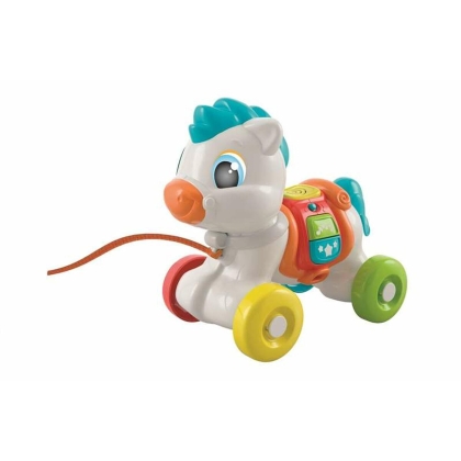 Žaislas su virve Clementoni Pony Baby 26 x 25 x 13 cm