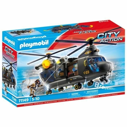 Žaislų rinkinys Playmobil Police Plane City Action Plastmasinis