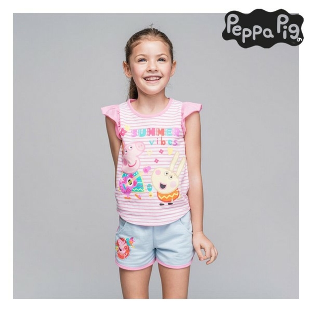 Drabužių rinkinys Peppa Pig Rožinė