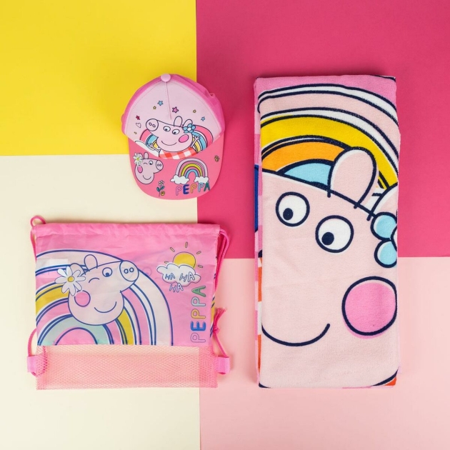 Vaikų vasaros rinkinys Peppa Pig Rožinė 3 Dalys