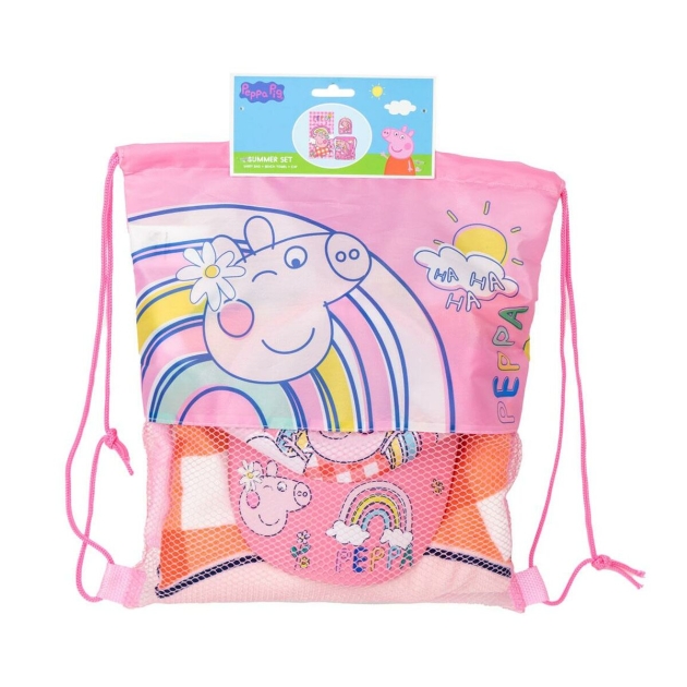 Vaikų vasaros rinkinys Peppa Pig Rožinė 3 Dalys