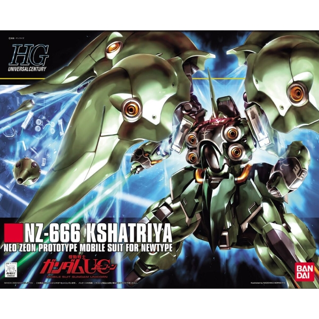 Veiklos rodikliai Bandai HGUC Kshatriya Hguc Kshatriya 1 Dalys
