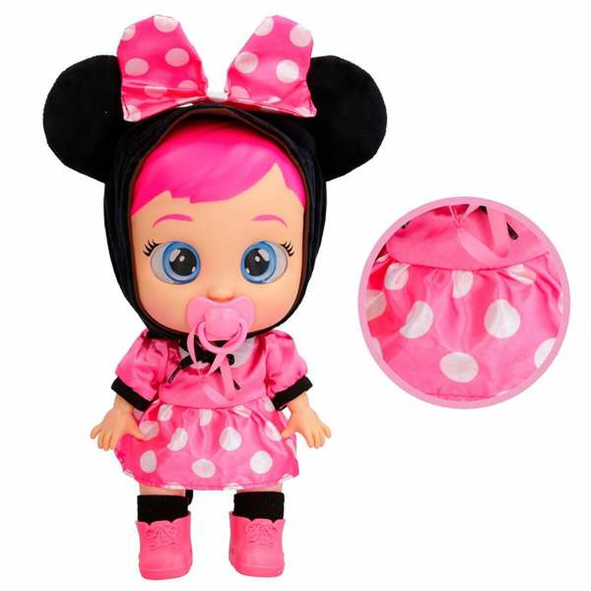 Kūdikių lėlė IMC Toys Minnie 30 cm Kūdikių lėlė IMC Toys Minnie 30 cm