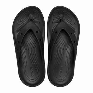 Paplūdimio šlepetės Vaikams Crocs Flip v2 Juoda