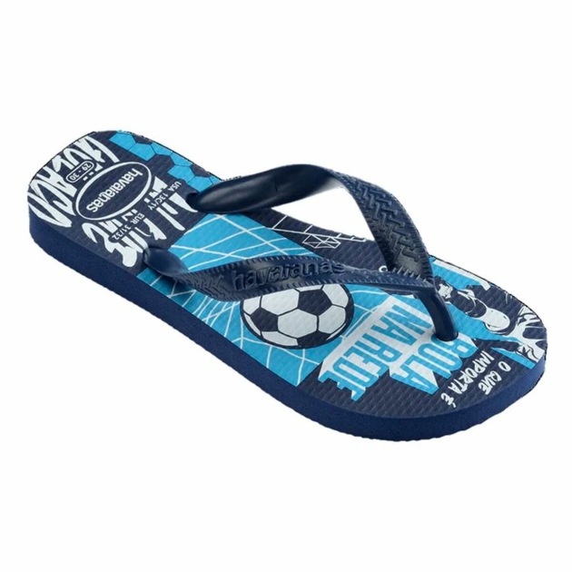 Paplūdimio šlepetės Vaikams Havaianas Athletic Mėlyna