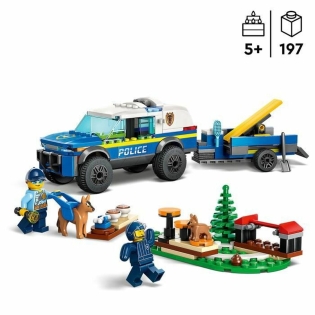 Playset Lego 60369 16 x 7 x 14 cm + 5 metų Policija 197 Dalys