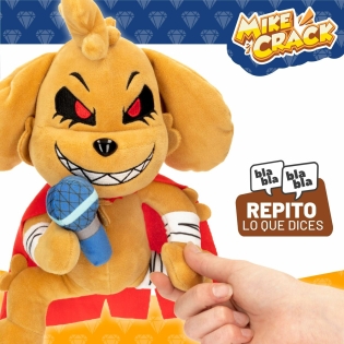 Pliušinis žaislas, leidžiantis garsus Mikecrack Exe 25cm