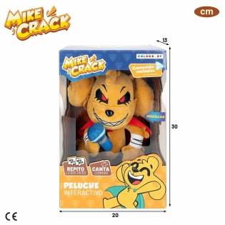 Pliušinis žaislas, leidžiantis garsus Mikecrack Exe 25cm