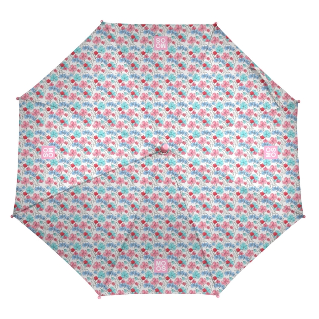 Skėtis Moos Flores Spalvotas Ø 86 cm