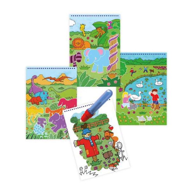 Spalvinimo knyga Water Magic Diset A3079H Spalvotas (2 vnt.)