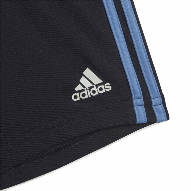 Sportinė apranga kūdikiui Adidas 3 Stripes Mėlyna
