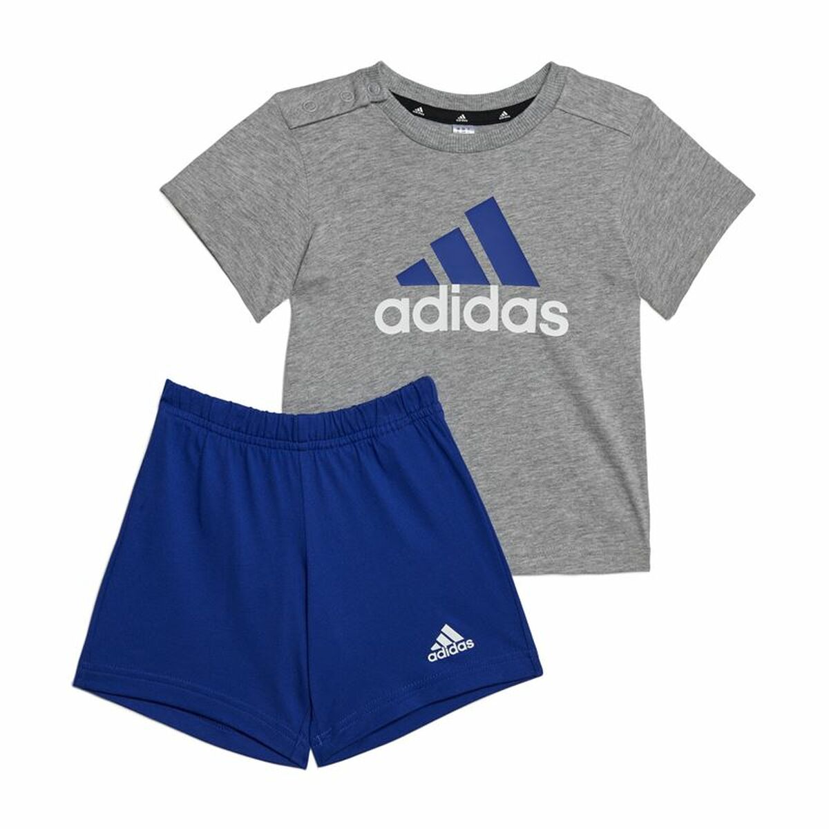 Sportinė apranga kūdikiui Adidas Essentials Organic Pilka Sportinė apranga kūdikiui Adidas Essentials Organic Pilka