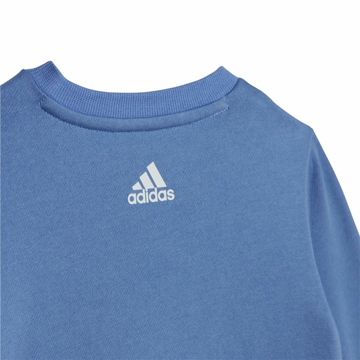Vaikiškas sportinis kostiumas Adidas Lin Fl Jog Mėlyna Vaikiškas sportinis kostiumas Adidas Lin Fl Jog Mėlyna