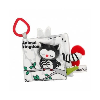 Akuku edukacinė minkšta knygelė Gyvūnų karalystė, A0481