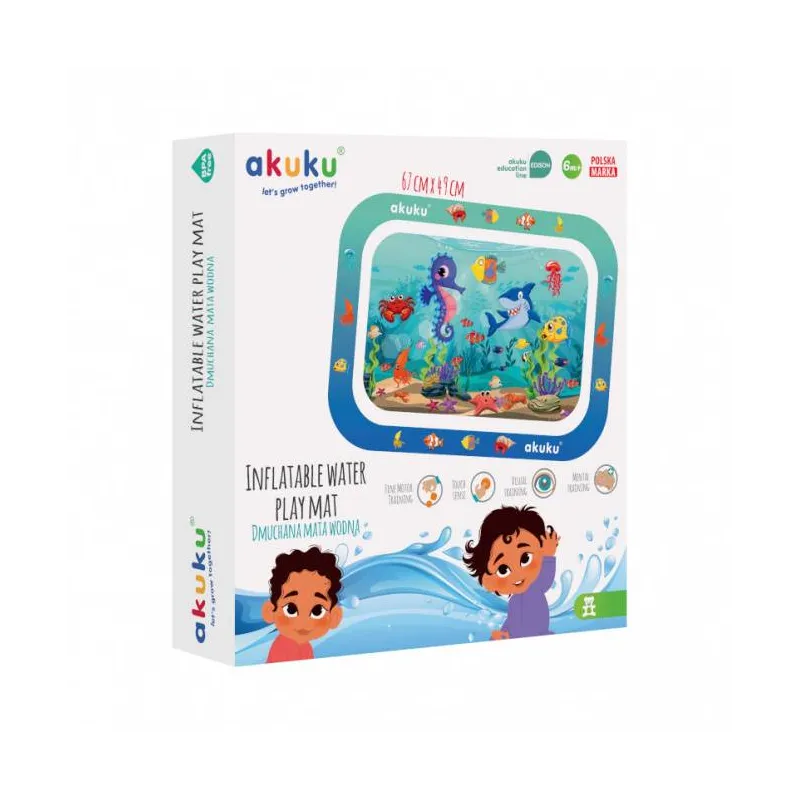 Akuku edukacinis vandens žaidimų kilimėlis, A0486 Akuku edukacinis vandens žaidimų kilimėlis, A0486