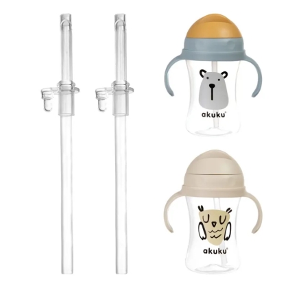 Akuku keičiami šiaudeliai puodeliams A0203/A0204, 2 vnt., A0201