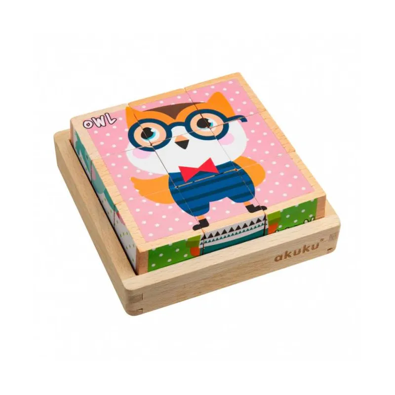 Akuku kūdikių edukacinė dėlionė, A0612 Akuku kūdikių edukacinė dėlionė, A0612