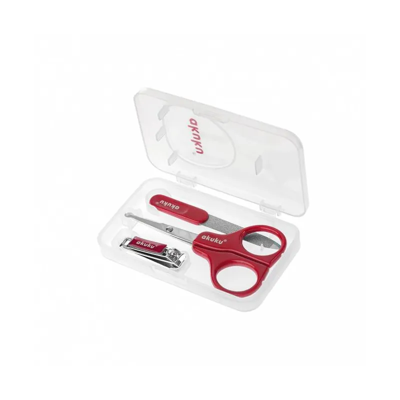 Akuku kūdikių nagų priežiūros rinkinys, A0042 RED