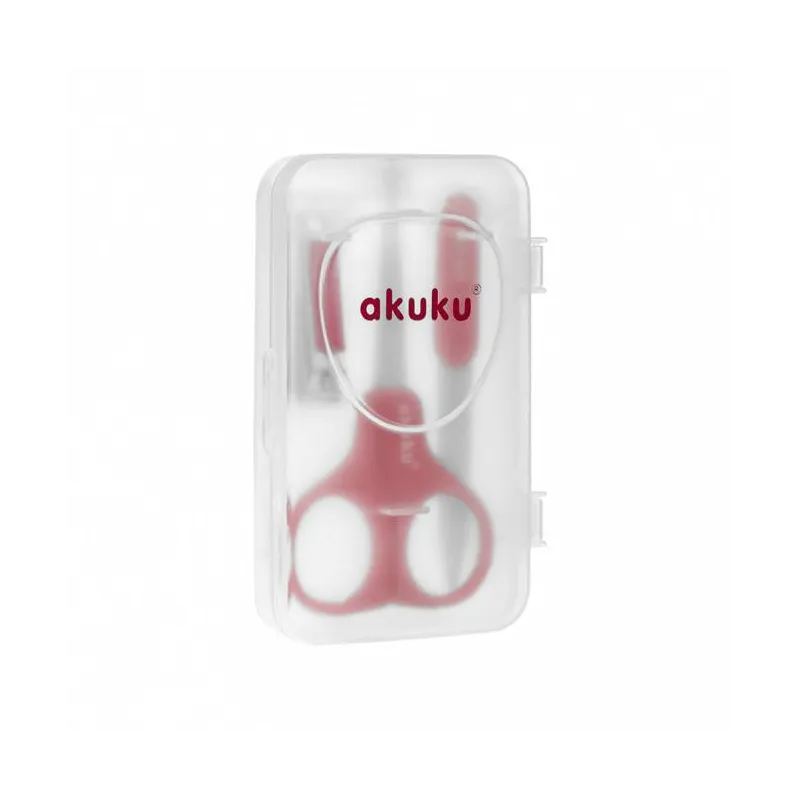 Akuku kūdikių nagų priežiūros rinkinys, A0042 RED