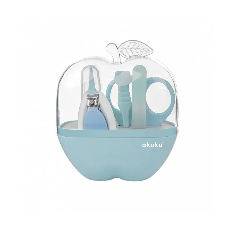 Akuku kūdikių priežiūros rinkinys obuolio dėžutėje, A0043 Akuku kūdikių priežiūros rinkinys obuolio dėžutėje, A0043