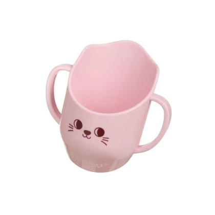 Akuku mokomasis puodelis 150 ml., rožinis, A0696