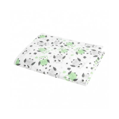 Akuku PEVA neperšlampantis pervystymo paklotas PELĖDOS, 55x70cm., A0258