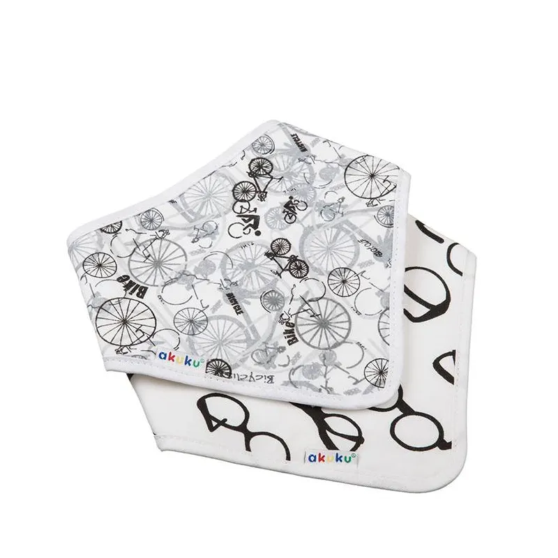 Akuku seilinukai-kaklaskarės 2 vnt. DVIRAČIAI/AKINIAI, A1474 Akuku seilinukai-kaklaskarės 2 vnt. DVIRAČIAI/AKINIAI, A1474