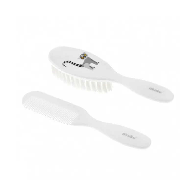 Akuku šepečių ir šukų rinkinys, Lemur, A0082 Akuku šepečių ir šukų rinkinys, Lemur, A0082