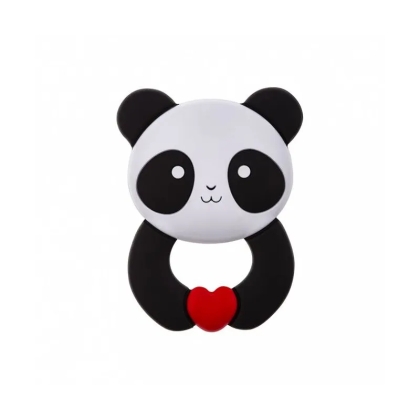 Akuku silikoninis kramtukas Panda, A0055-PANDA