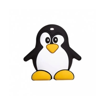 Akuku silikoninis kramtukas PENGUIN, A0466