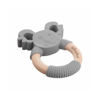 Akuku Silikoninis/medinis kramtukas, KOALA, A0138