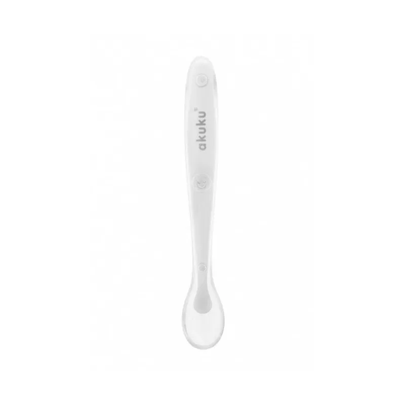 Akuku silikoninis šaukštelis nuo 4 mėn., A0417 Akuku silikoninis šaukštelis nuo 4 mėn., A0417