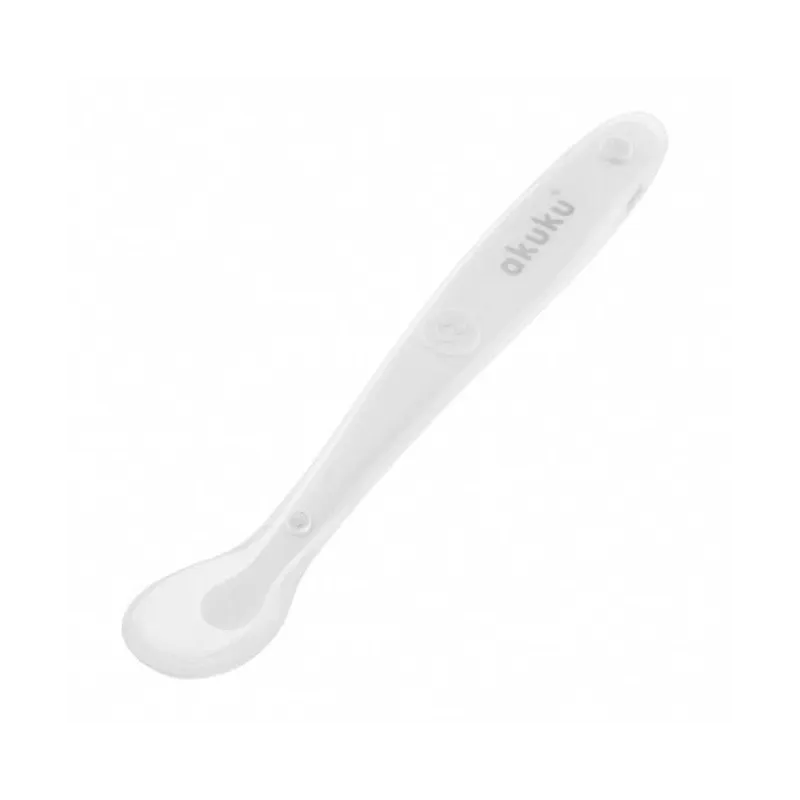 Akuku silikoninis šaukštelis nuo 4 mėn., A0417 Akuku silikoninis šaukštelis nuo 4 mėn., A0417