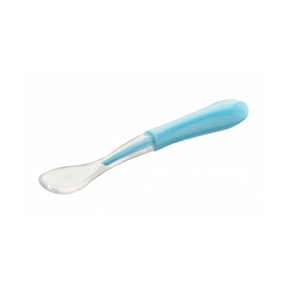 Akuku silikoninis šaukštelis nuo 4 mėn., A0432-BLUE