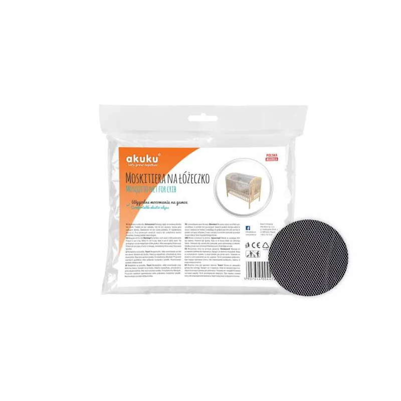 Akuku tinklelis nuo uodų lovytei, A0447 White Akuku tinklelis nuo uodų lovytei, A0447 White