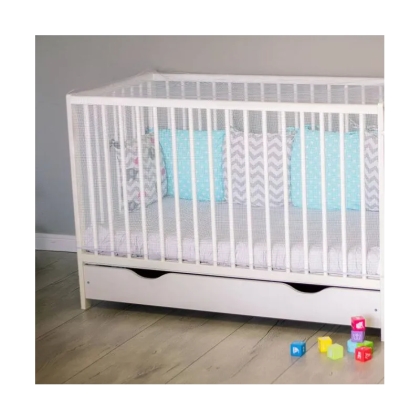 Akuku tinklelis nuo uodų lovytei, A0447-White