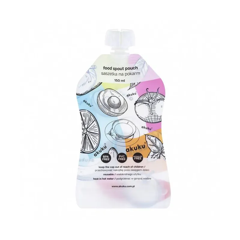 Akuku tyrelių spaudimo maišeliai, 150 ml, 5 pcs, А0056 Akuku tyrelių spaudimo maišeliai, 150 ml, 5 pcs, А0056