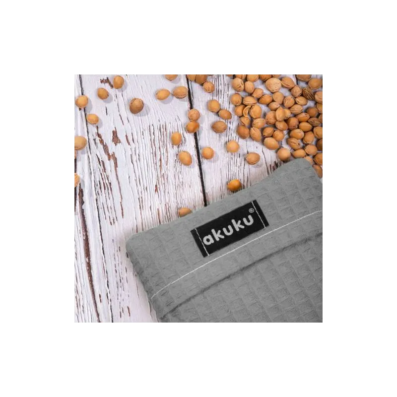 Akuku vyšnių kauliukų pagalvėlė, A0635 grey Akuku vyšnių kauliukų pagalvėlė, A0635 grey