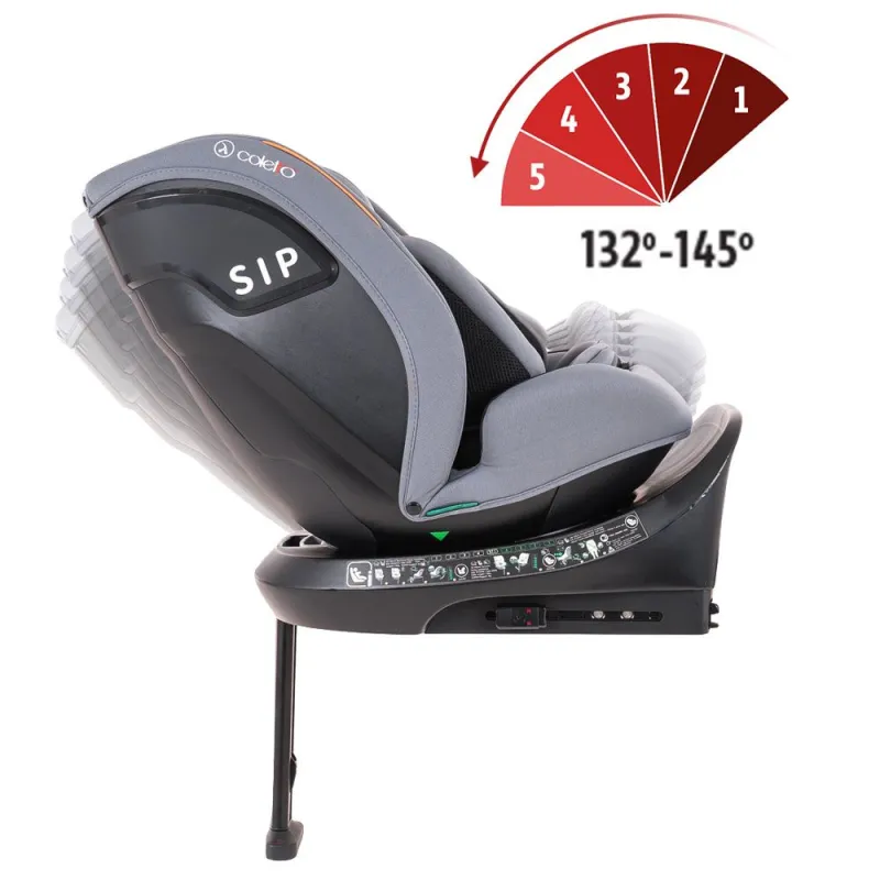 Autokėdutė Coletto Izzy I size 0 36 kg. 360., Green Autokėdutė Coletto Izzy I size 0 36 kg. 360., Green