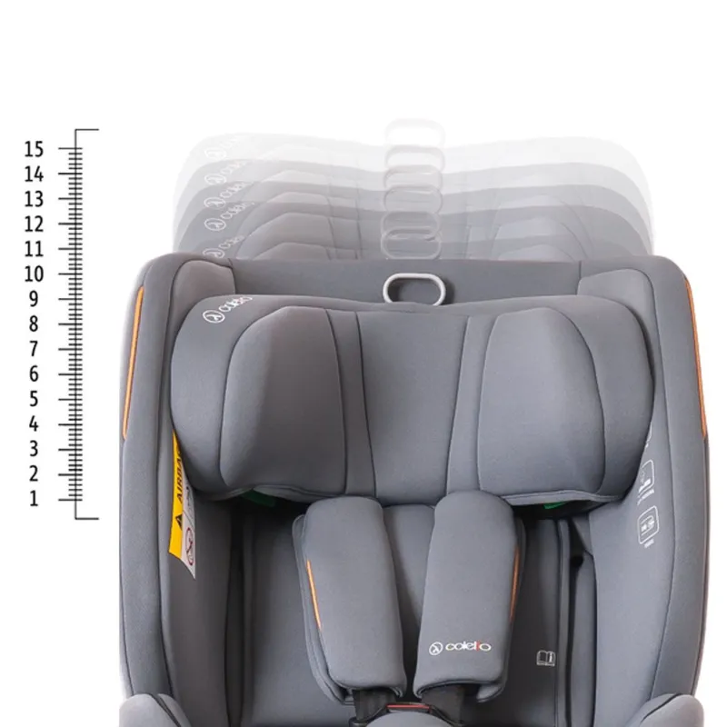 Autokėdutė Coletto Izzy I size 0 36 kg. 360., Green Autokėdutė Coletto Izzy I size 0 36 kg. 360., Green