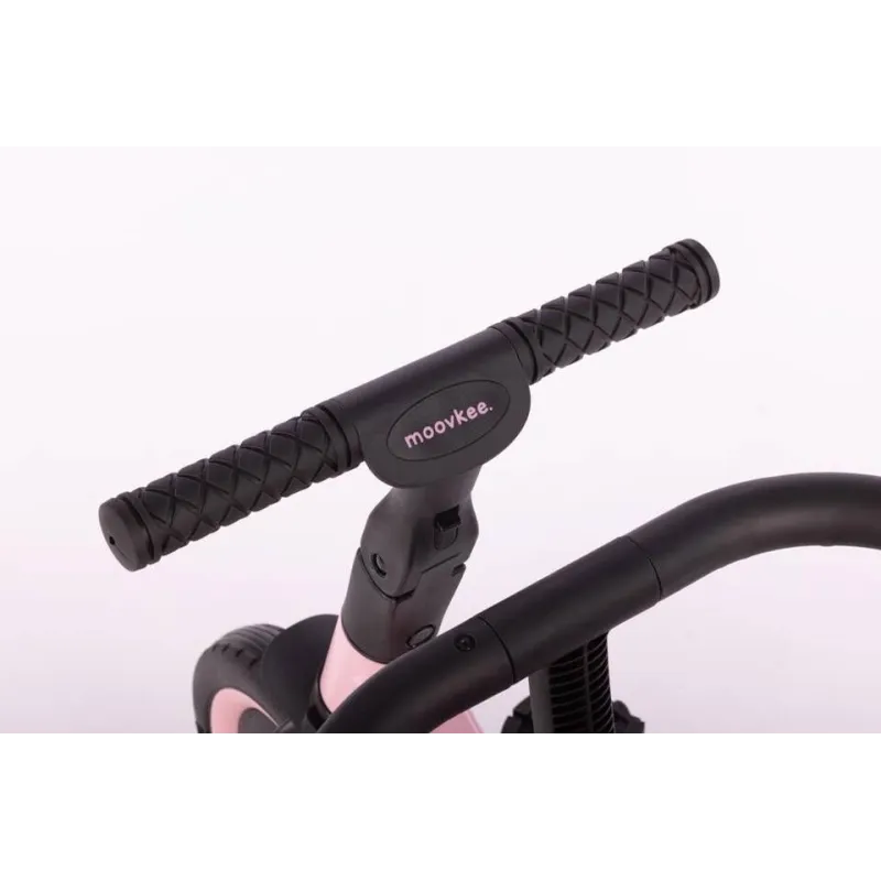 Balansinis dviratukas/triratukas Moovkee Mike Pro, Sweet pink Balansinis dviratukas/triratukas Moovkee Mike Pro, Sweet pink