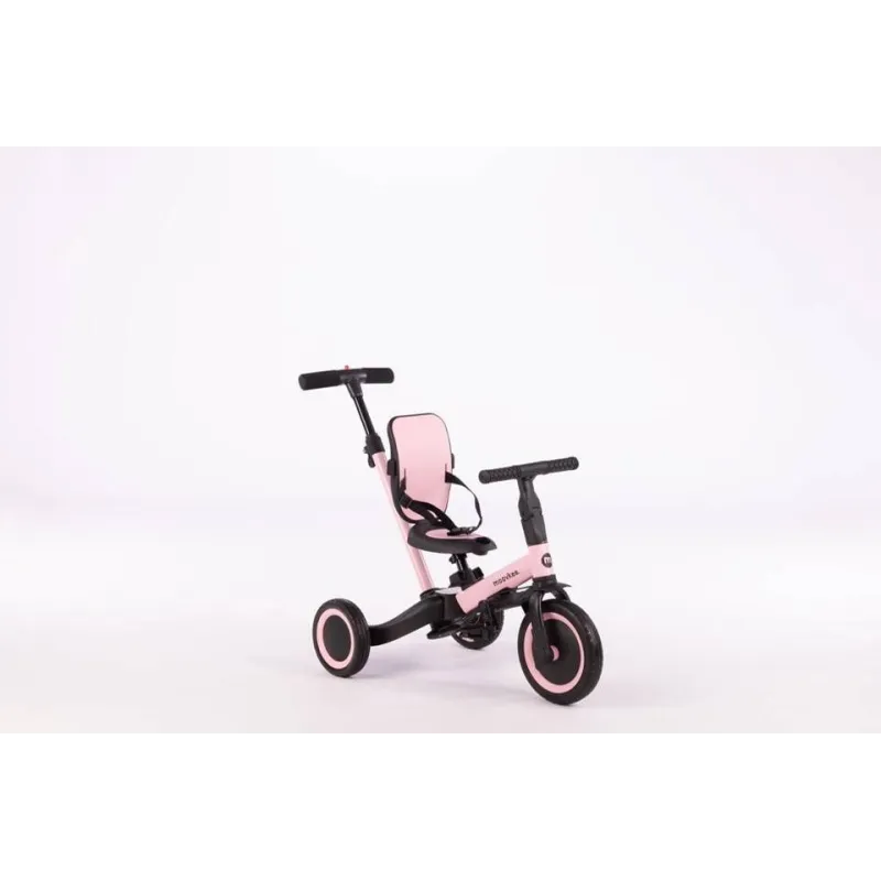 Balansinis dviratukas/triratukas Moovkee Mike Pro, Sweet pink Balansinis dviratukas/triratukas Moovkee Mike Pro, Sweet pink