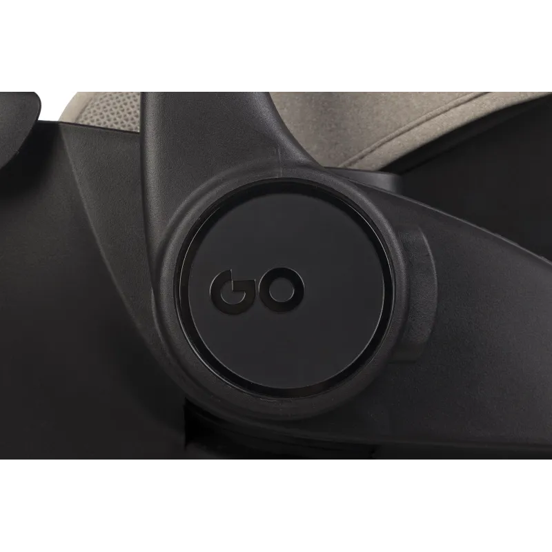 Pasisukanti, gulima autokėdutė su isofix baze Easy go Buz Pro Xtd I size 0 13, Taupe Pasisukanti, gulima autokėdutė su isofix baze Easy go Buz Pro Xtd I size 0 13, Taupe