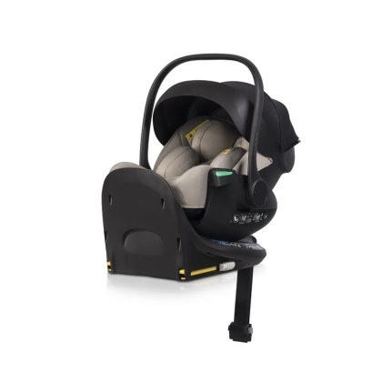 Pasisukanti, gulima autokėdutė su isofix baze Easy go Buz Pro Xtd I-size 0-13, Taupe