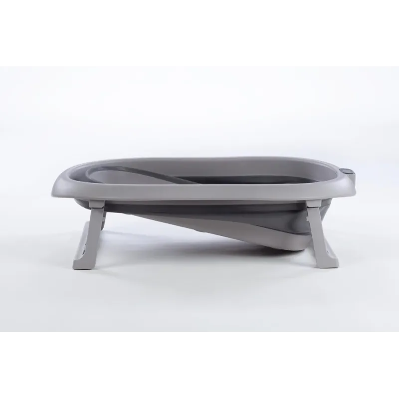 Sulankstoma vonia Bath & Care su termometru ir gultuku, Dark grey Sulankstoma vonia Bath & Care su termometru ir gultuku, Dark grey