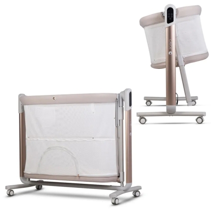 Supamas lopšiukas - maniežas 4in1 Cavoe COQ, cashmere