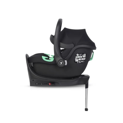 Autokėdutė su baze Colibro Petit Pro I-size, 0-13 kg. Onyx